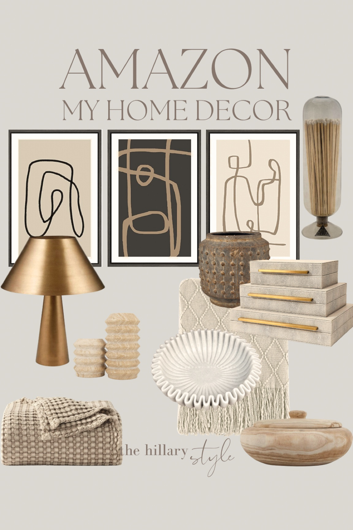 Amazon Favorites our Home.

Home Decor.  Home Furnishings. Outdoor.  Amazon.  Amazon Home.  Amazon Home Decor.  Fluted Furniture. Dining Table.  End Table.  Reeder Furniture. Chandelier.  Sputnik Light.  MCM Lighting.  Candleholders.  Vase.  Match Cloche.  Table Lamp.  Modern Art.  Abstract Art.  Coffee Table Stying. Found it on Amazon. 

#LTKstyletip #LTKhome #LTKFind