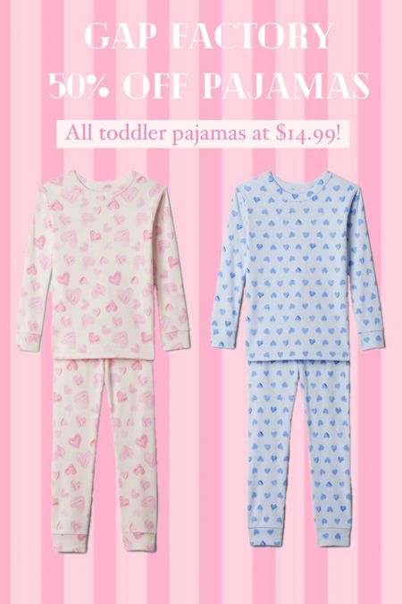 Gap factory sale toddler pajamas 

#LTKsalealert