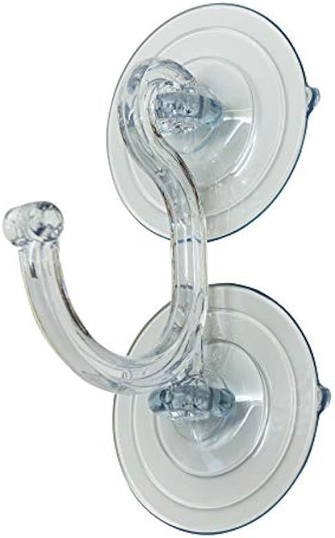 Commercial Christmas Hardware 5750-86-5034 Double Suction Wreath Hook, 3 in, Clear | Amazon (US)