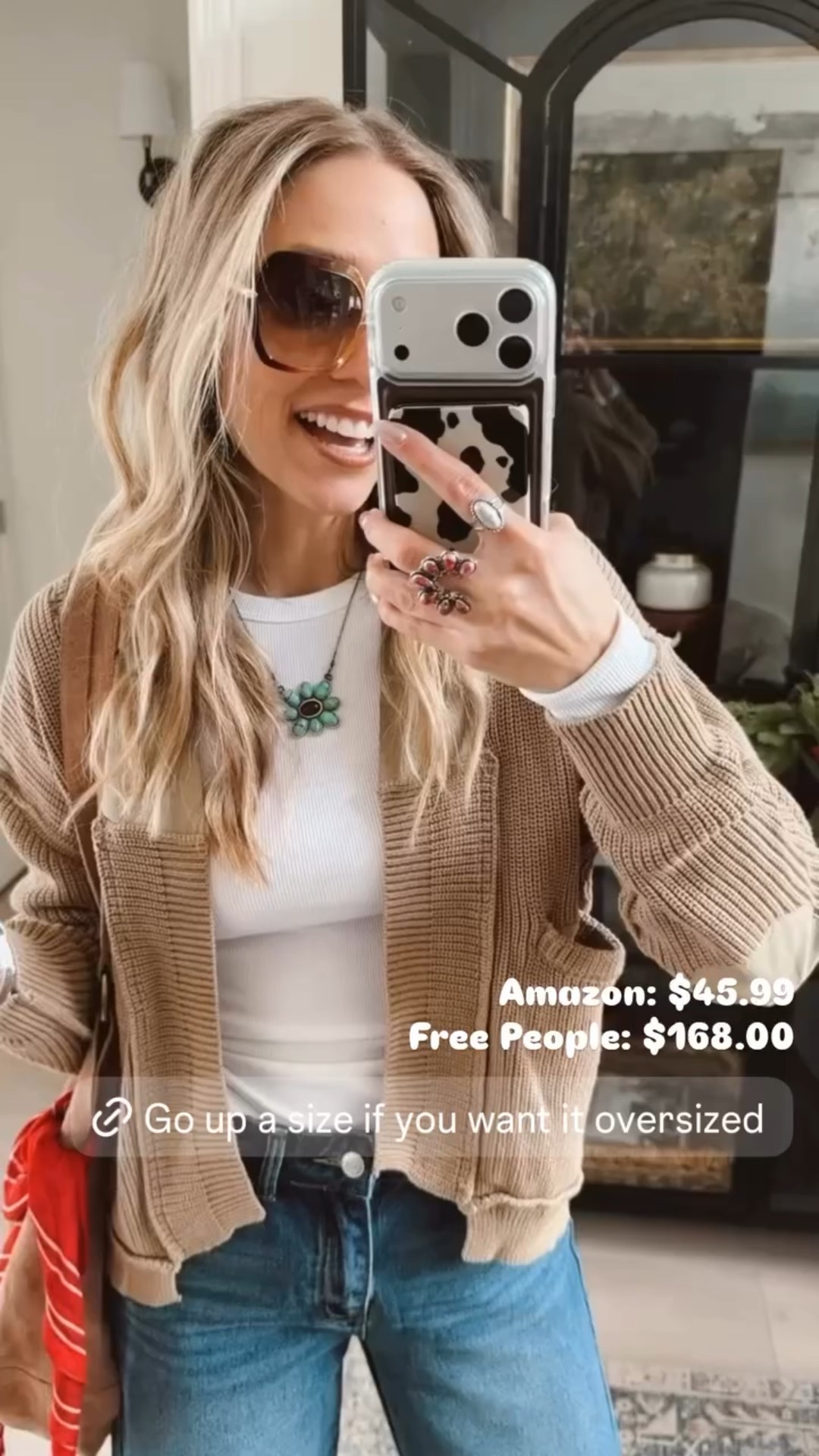 Amazon: $45.99
Free People: $168.00