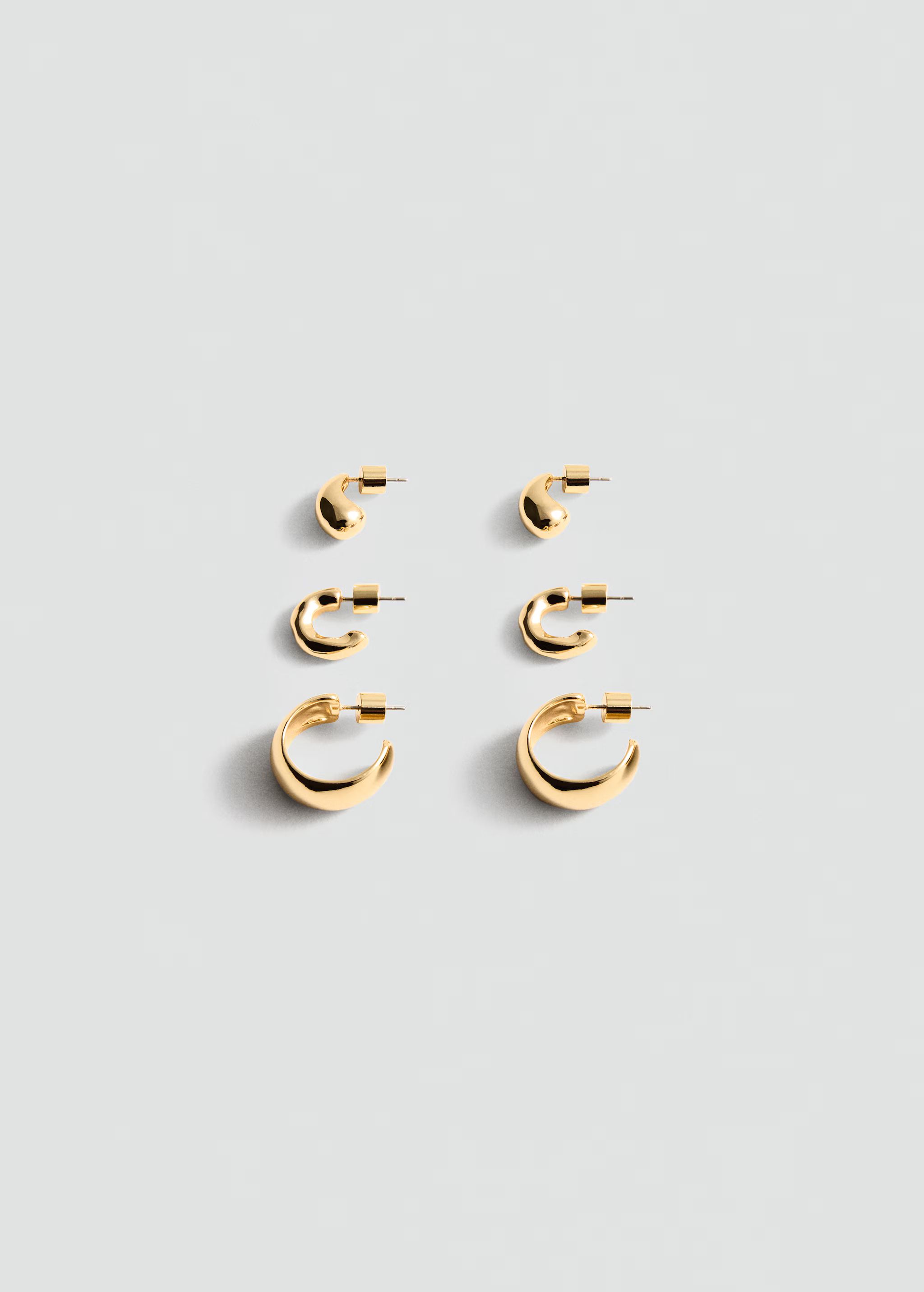 Set of hoop earrings | MANGO (US)