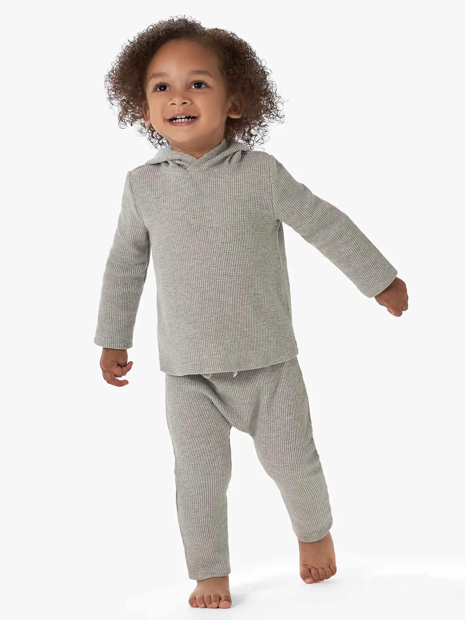 Modern Moments by Gerber Baby Boy Casual Hoodie and Pant Outfit Set, 2-Piece, Sizes 0/3M-24M | Walmart (US)