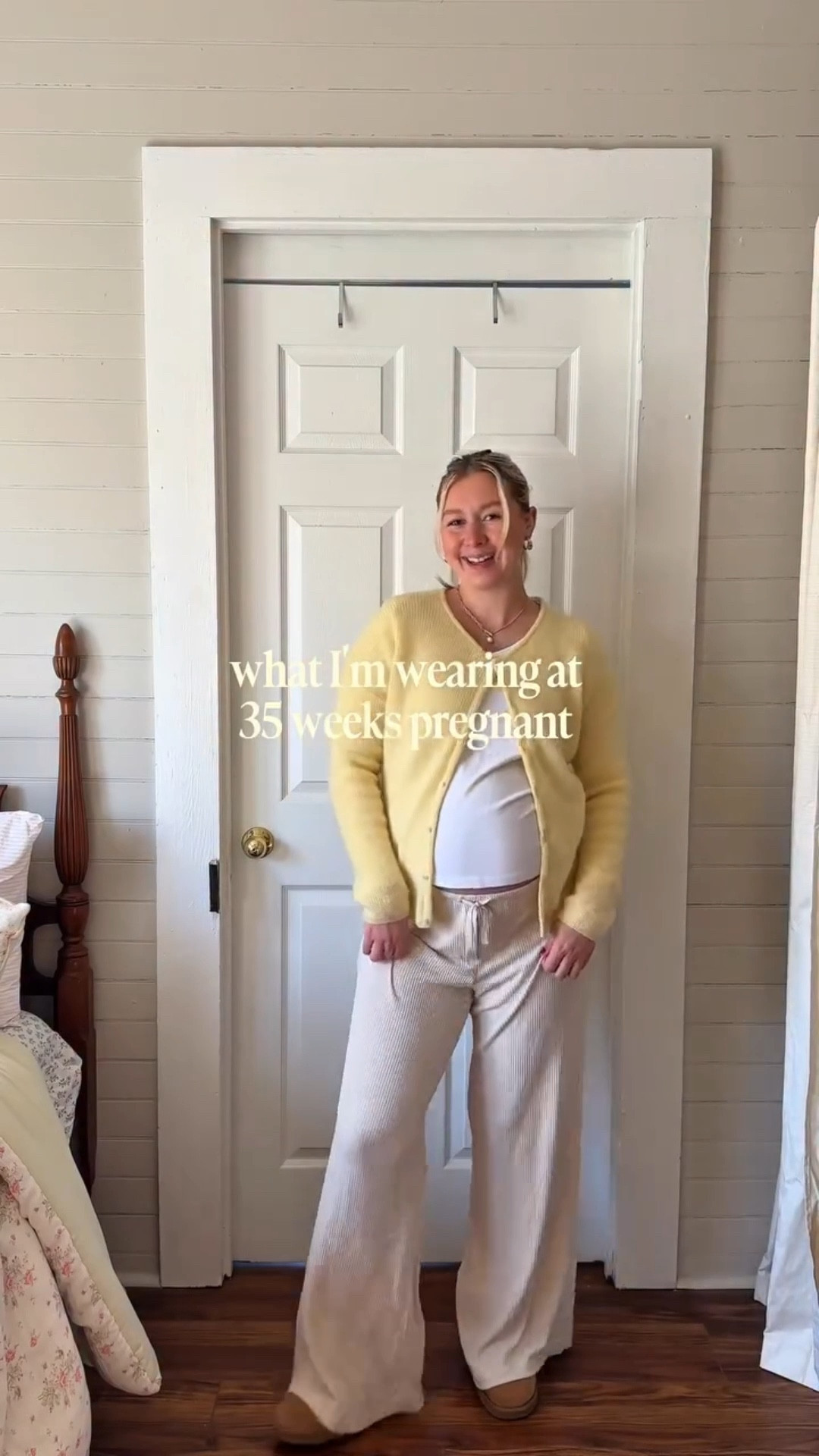 35 weeks!! 🪿💛👶🏼✨

#35weekspregnant #thirdtrimester #firsttimemommy #momstyleinspo #pregnancydiary