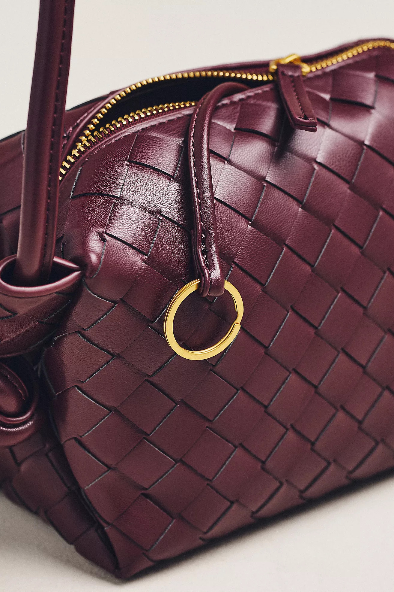 Loop-Strap Woven Crossbody Bag | Anthropologie (US)