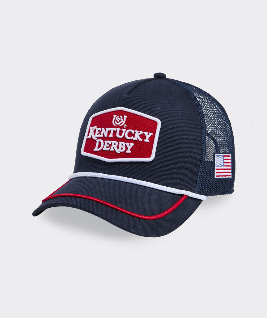 Kentucky Derby Hi-Pro Patch Trucker Hat | vineyard vines