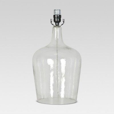 Artisan Glass Jug Large Lamp Base Clear - Threshold™ | Target