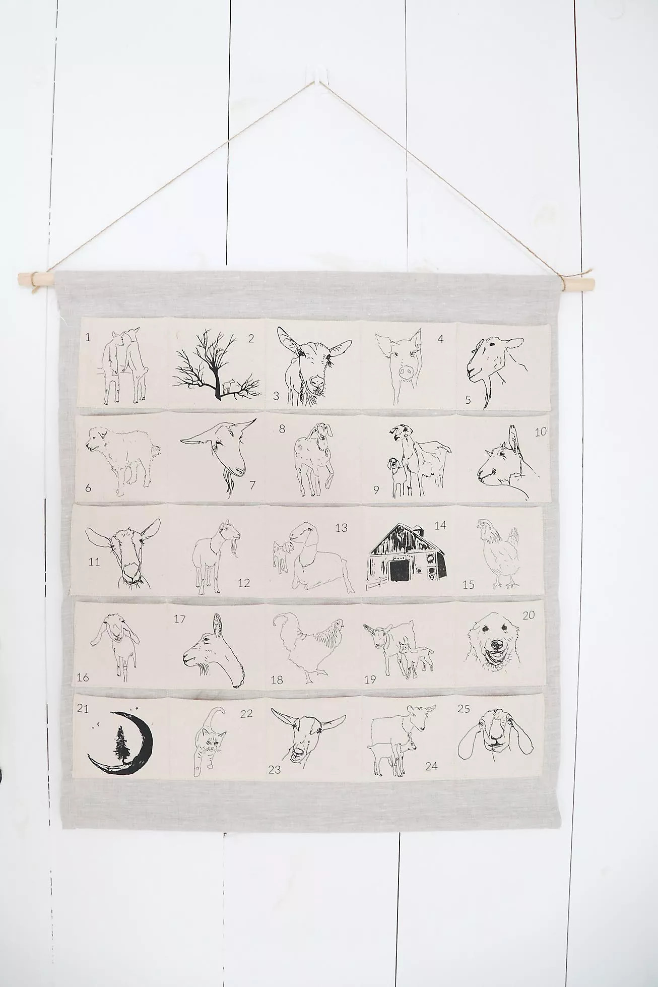 Big Picture Farm Advent Calendar | Anthropologie (US)