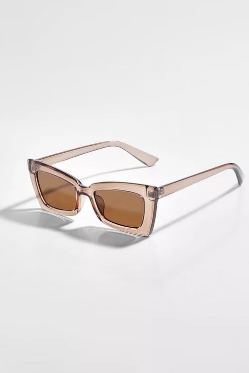 Square Cat Eye Sunglasses | Boohoo.com (US & CA)
