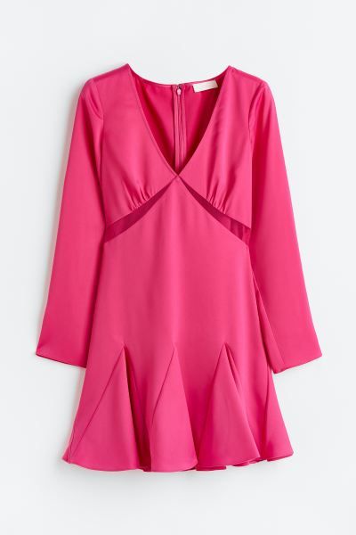 Crêped Satin Dress | H&M (US)