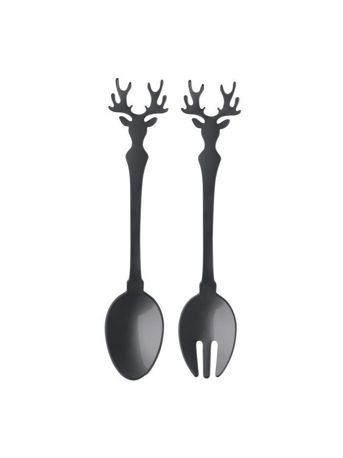 Sabre Paris Deer Salad Serving Set | Weston Table