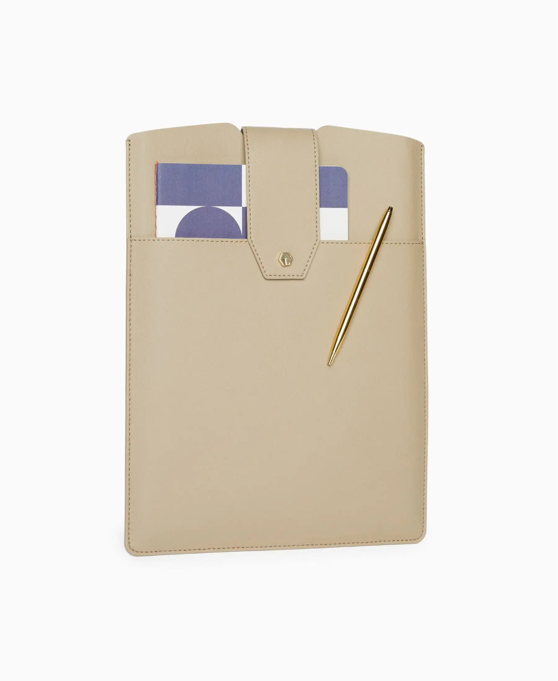 The Daily Cactus 'Leather' Laptop Clutch | the fileist | Lindsay Albanese