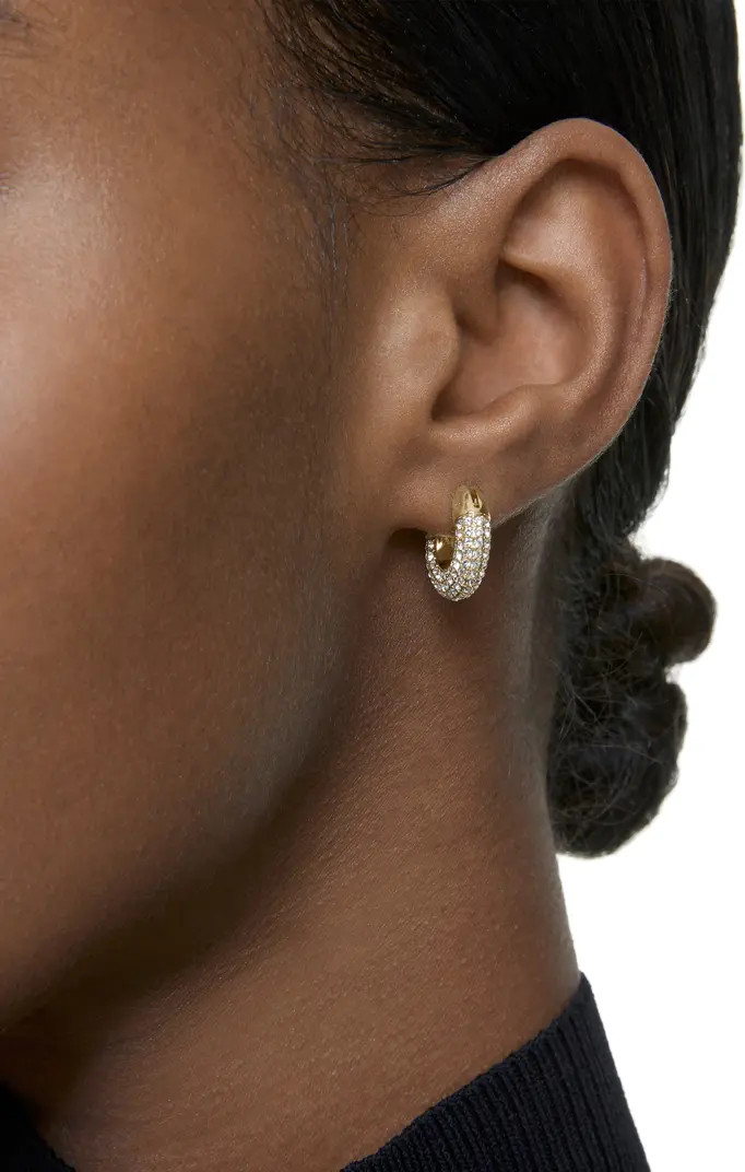 Dextera Pavé Hoop Earrings | Nordstrom