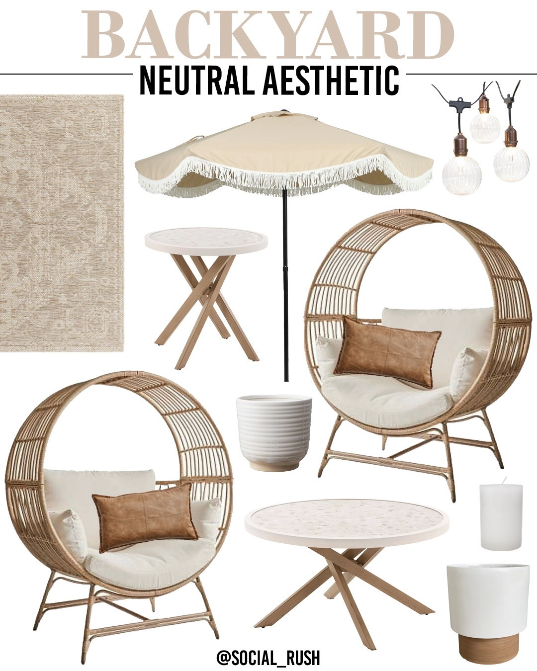 neutral patio furniture, affordable backyard decor, Walmart outdoor furniture, neutral outdoor seating, budget-friendly patio sets, earthy backyard furniture, cozy patio chairs, modern neutral patio, Walmart home finds, neutral outdoor aesthetic, affordable patio refresh, backyard neutral style, patio furniture, boho neutral patio, neutral deck decor, Walmart patio makeover, outdoor neutral living, rattan patio furniture, simple patio ideas, neutral backyard inspiration

#LTKSeasonal #LTKHome