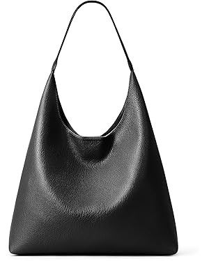KALIDI Slouchy Hobo Bag Vegan Leather Suede Tote Bag Women Weekender Shoulder for Casual Travel P... | Amazon (US)