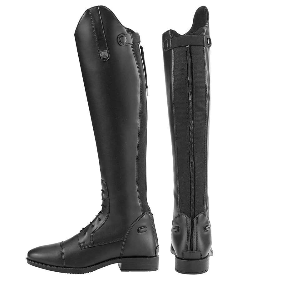 Dover Saddlery Riding Sport Ladies’ Synthetic Leather Field Boots | Amazon (US)