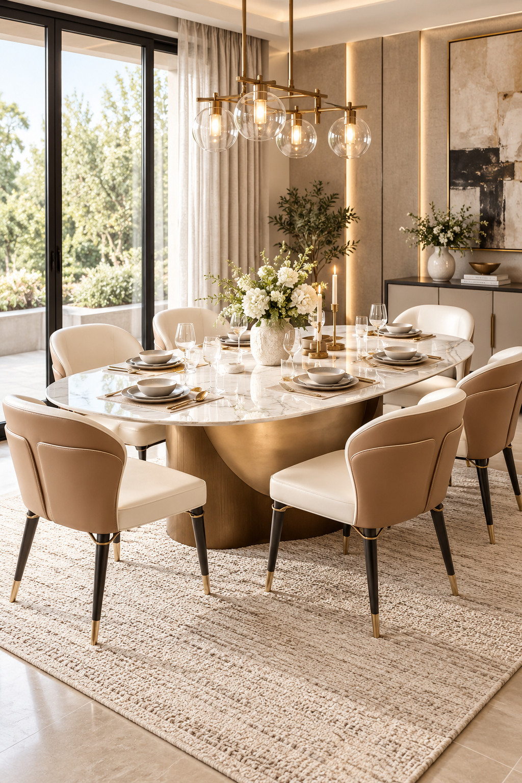 These dining table sets are giving expensive designer dining room without needing a full custom furniture budget. I love the combination of statement dining tables, comfortable upholstered chairs, warm wood tones, neutral fabrics, and clean modern lines. Whether your style is minimalist, transitional, modern farmhouse, or quiet luxury, there are so many pretty options to build around. #DiningTableSets #WayfairHome #QuietLuxury #DiningRoomDesign #ModernFurniture #TransitionalDecor #MinimalistHome #DiningRoomGoals #HomeDecorInspiration #FurnitureFinds 

 #LTKSeasonal #LTKHome #LTKSaleAlert