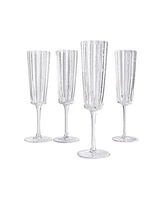Champagne Glasses, Set of 4 | Macy's