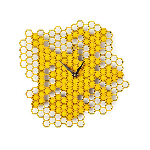 Busy Bee Wall Clock | Uncommon Goods