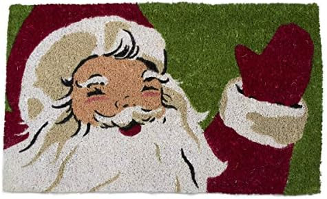 tag Vintage Santa Coir Doormat Indoor Outdoor Welcome Mat 18"x30" Vintage Santa | Amazon (US)