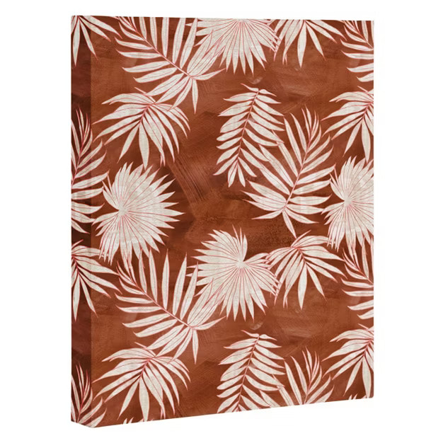 Schatzi Osprey Unframed Wall Canvas Brown/Orange - Deny Designs | Target
