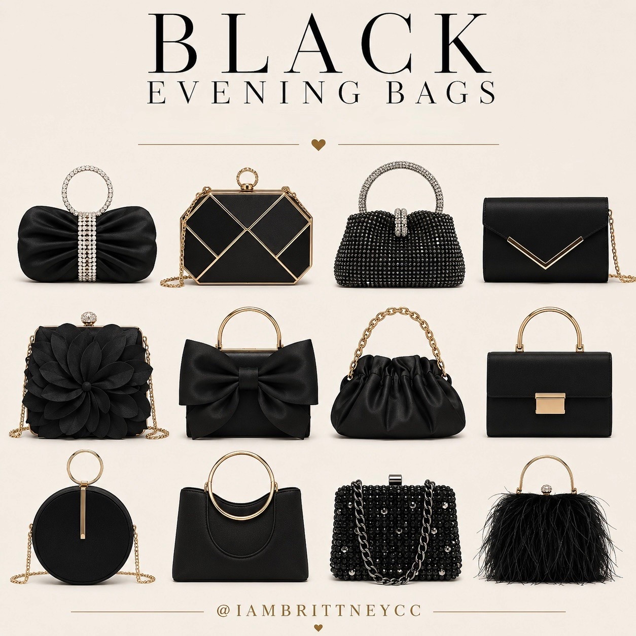 Black Evening Bags

#LTKootd #LTKgrwm