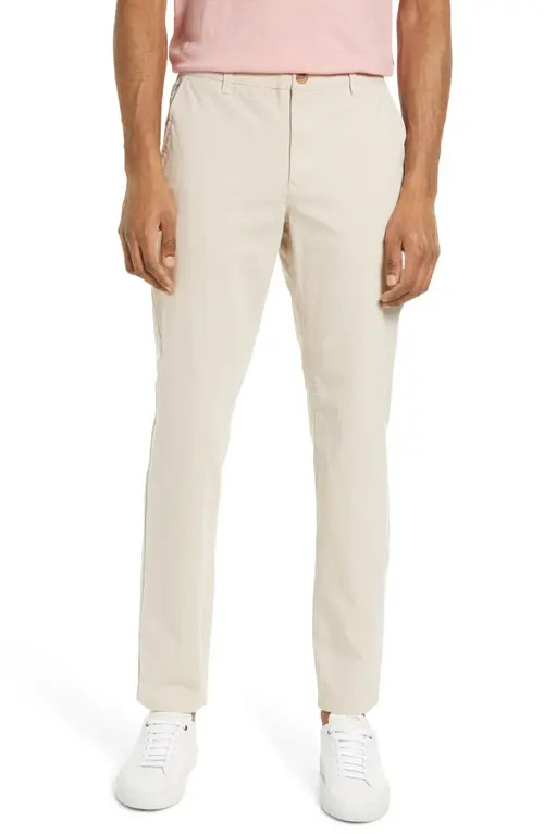 Bonobos Stretch Washed Chino 2.0 Pants in Oat Milk at Nordstrom, Size 30 X 30 | Nordstrom