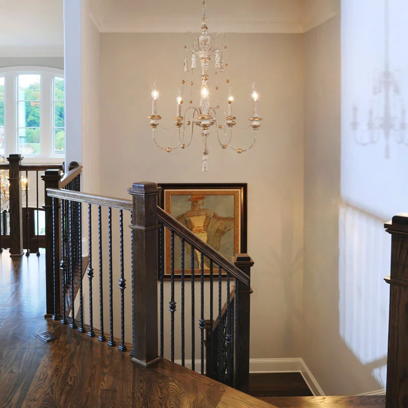 Tim 5 - Light Dimmable Classic / Traditional Chandelier | Wayfair North America