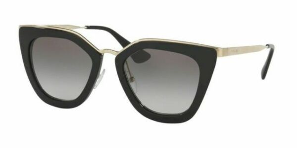 PRADA 53SS Women's Cat-Eye Sunglasses - Black /Grey | eBay US