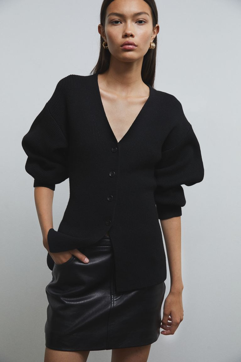 Rib-knit Cardigan | H&M (US + CA)