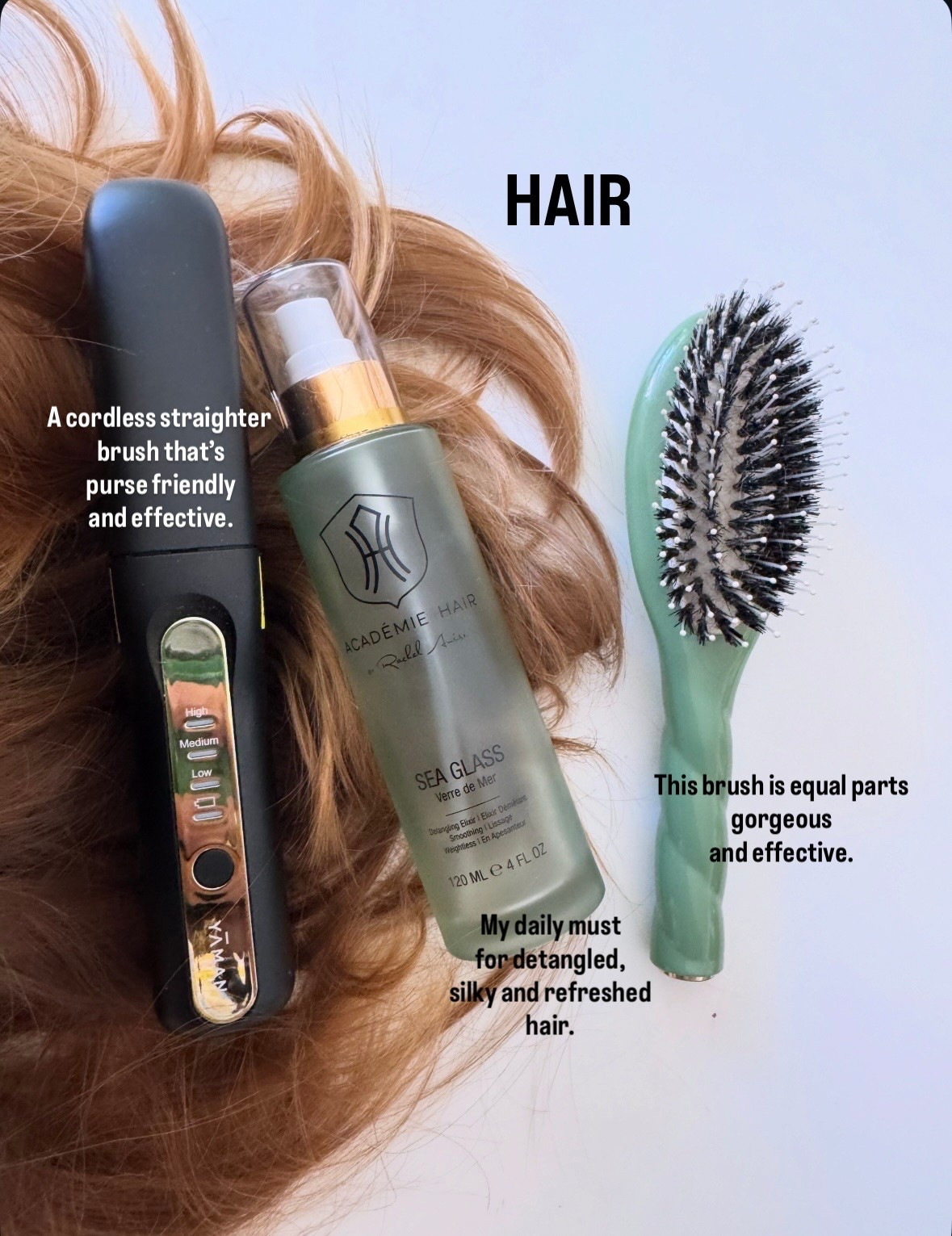 Daily musts for hair. 
Use LTK15 to save on Sea Glass.

#LTKdayinmylife #LTKgrwm #LTKBeauty