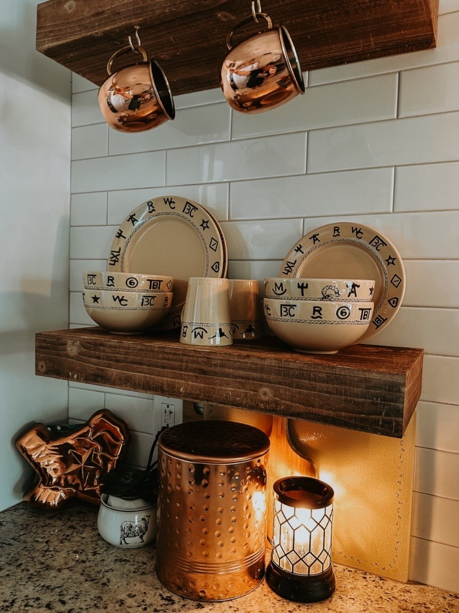 Cattle Brand Dinnerware 