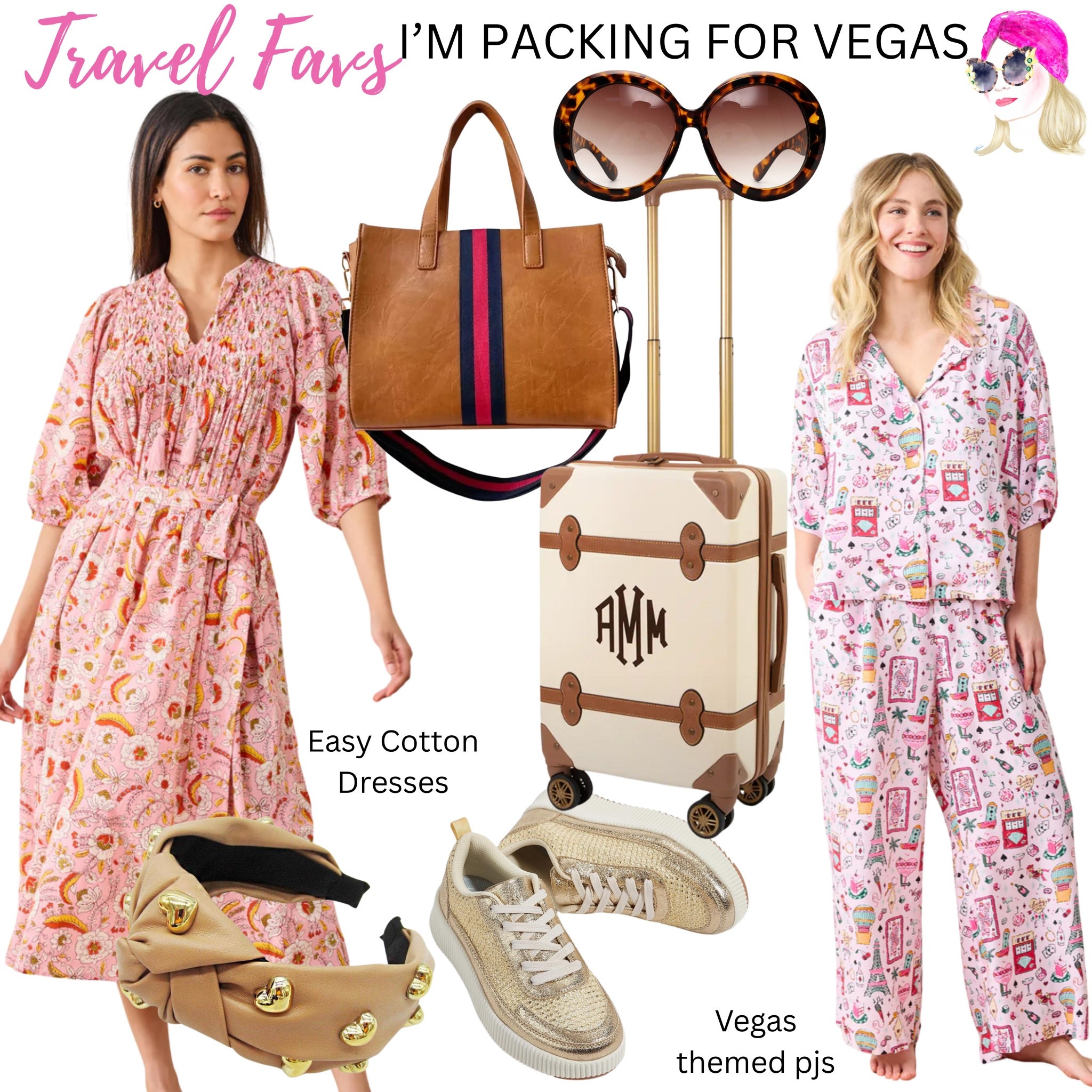 Viva Las Vegas! Sunnies, Vegan Tote, and Headband are from jujuloves.com

#LTKOver40