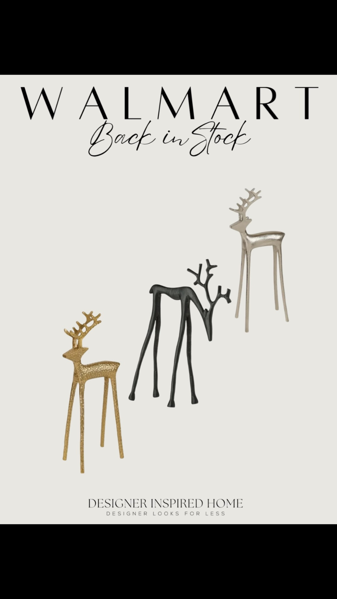 Walmart reindeer back in stock! 

#LTKHoliday #LTKHalloween #LTKHome