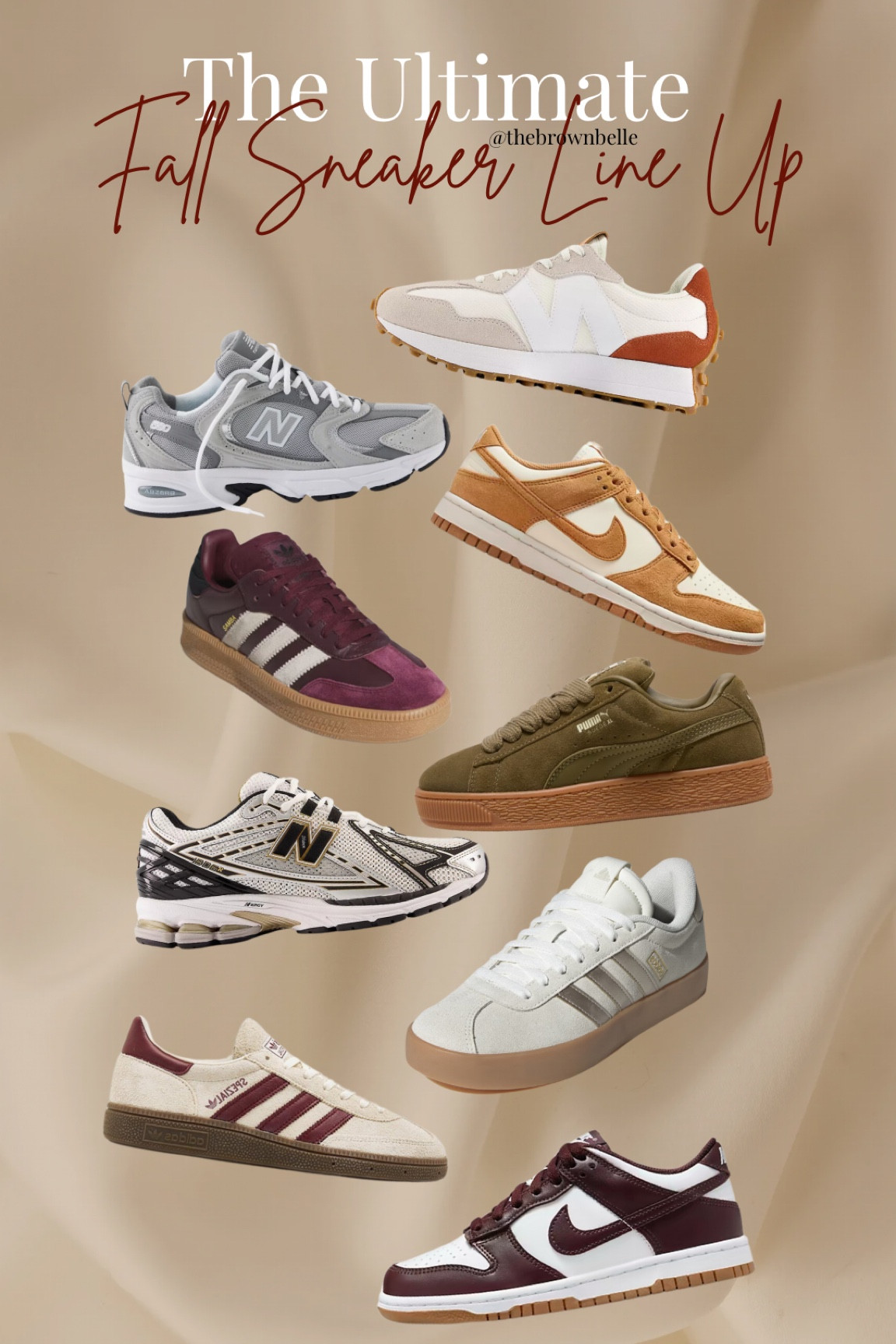 Fall Sneaker Line Up 

#LTKShoeCrush #LTKOver40 #LTKSeasonal