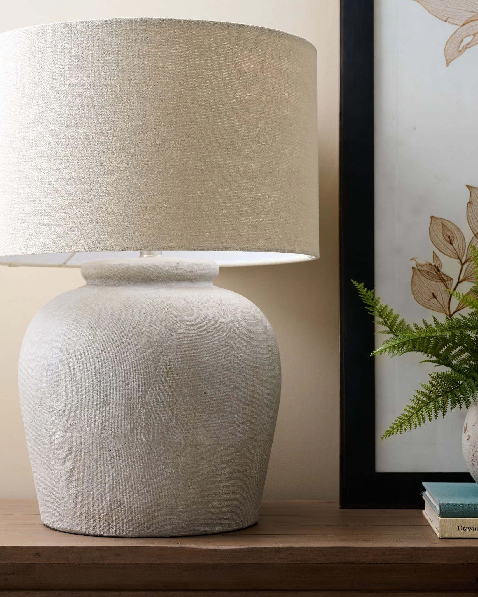 Cement Oversized Greenleigh Table Lamp | Magnolia