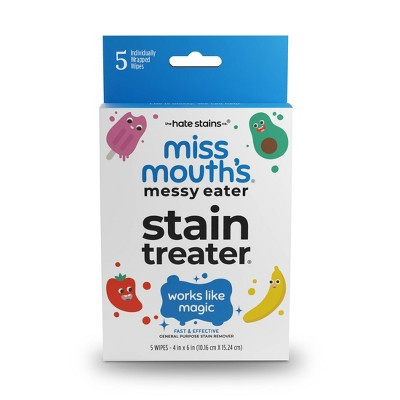 Miss Mouth's Messy Eater Stain Treater Wipes - 5 pk | Target
