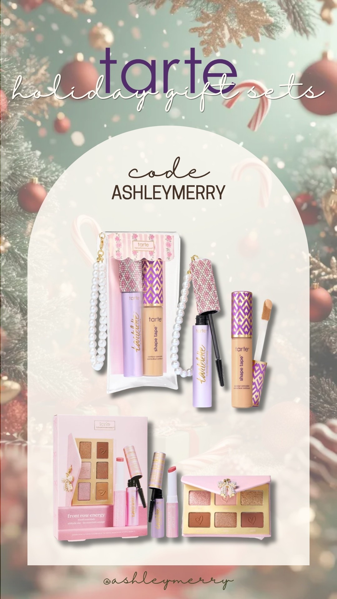 Tarte Holiday Gift Sets are Back!!
Code: ASHLEYMERRY to stack another 15% off!!

@Tarte  #Tartepartner

#LTKSaleAlert #LTKBeauty