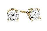 Amazon Collection Certified 14k Gold Diamond with Screw Back and Post Stud Earrings (1/4-2 cttw, ... | Amazon (US)