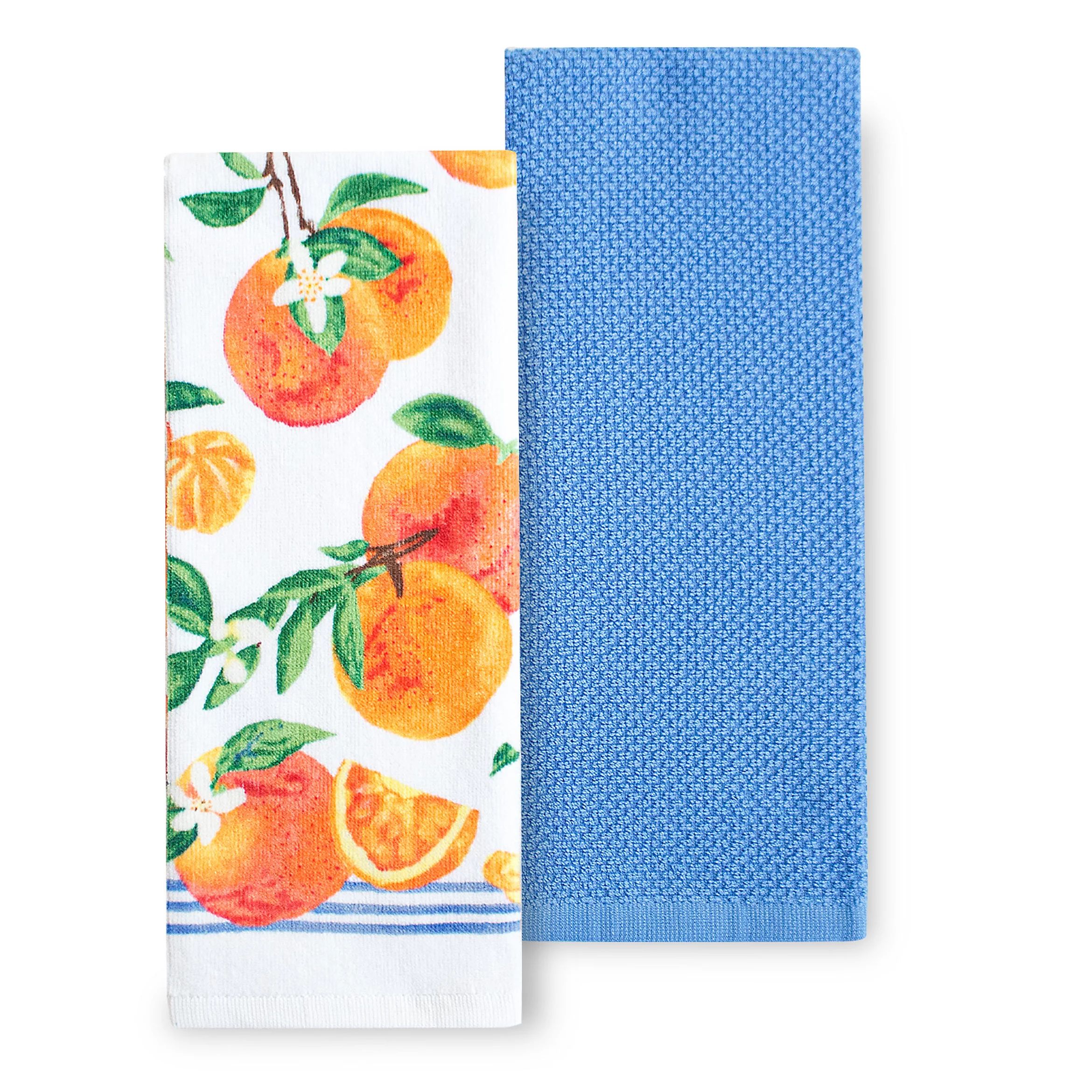 Food Network™ Orange Kitchen Towel 2-pk. | Kohls | Kohl's