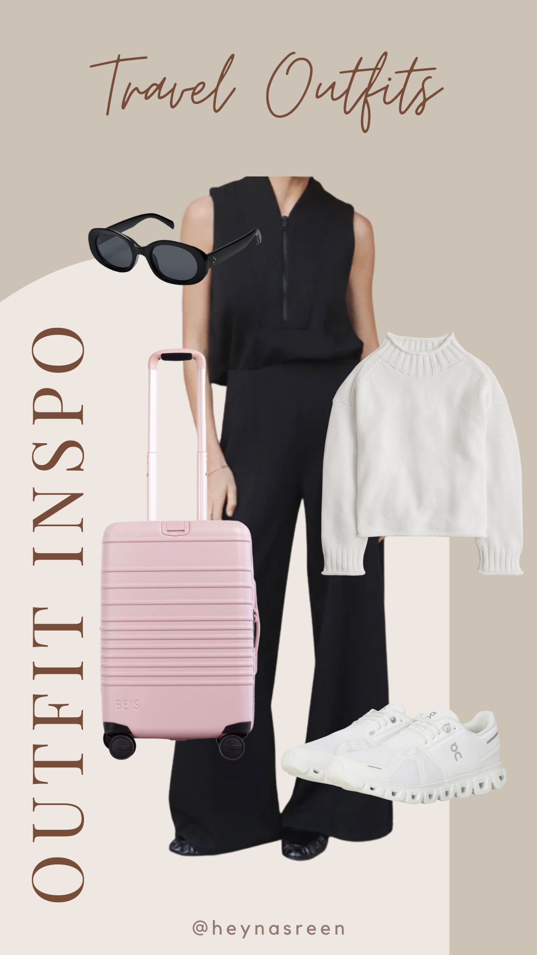 Travel outfit idea! This Spanx jumpsuit is so easy to throw on and style. Plus super comfortable! 

 

#LTKSeasonal #LTKTravel