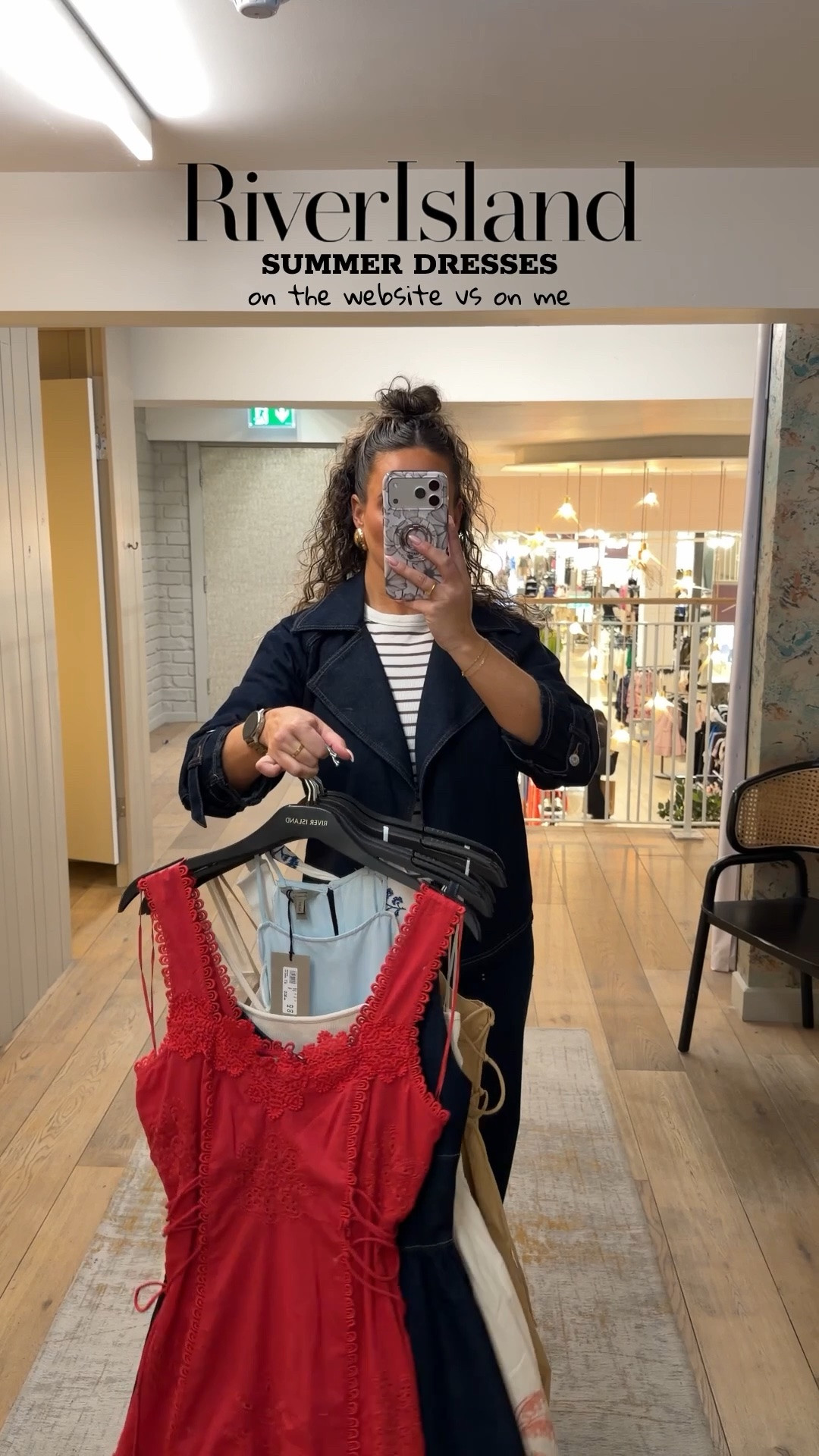 RIVER ISLAND SUMMER DRESS TRY ON HAUL 🌸✨

I’m a UK size 10, 5ft4 (32E bust) and I’m wearing the following sizes;
DRESS 1 - size 10 
DRESS 2 - size 10 (but needed the 12 for my bust it was too tight) 
DRESS 3 - small 
DRESS 4 - small (but needed the 12 for my bust it was too tight) 
PLAYSUIT 5 - size 10
DRESS 6 - small 
DRESS 7 - small

Dresses, spring dress, summer dress, river island dress, river island try on haul, river island haul, holiday dress, denim dress, flowery dress, floral

#LTKsummer #LTKdresses #LTKspring