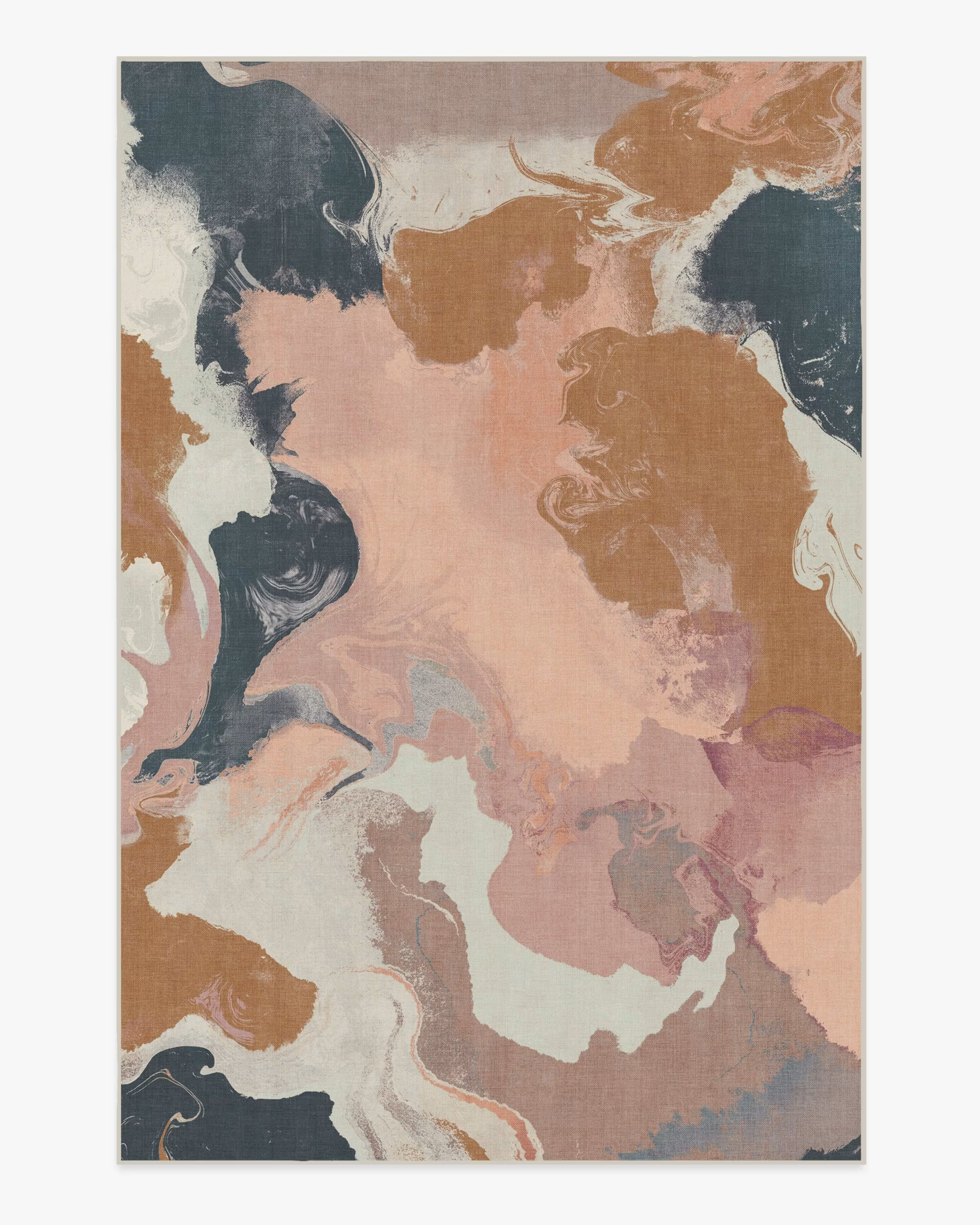 Adele Rug in PANTONE™ Appleblossom | Ruggable | Ruggable