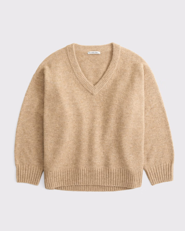 Women's Dad V-Neck Sweater | Women's Tops | Abercrombie.com | Abercrombie & Fitch (US)