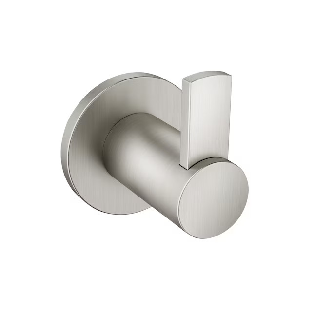 Moen Avri Brushed Nickel Single -Hook Wall mount Towel Hook | Lowe's