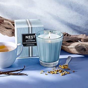 NEST Fragrances Driftwood & Chamomile Scented Classic Candle, 8 Ounces | Amazon (US)