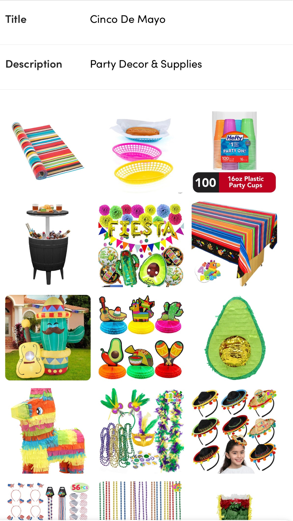Cinco De Mayo Party!
#cincodemayo #partydecor #party #partydecorations 

#LTKtravel #LTKSeasonal #LTKfamily