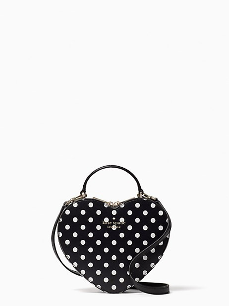 love shack polka dot heart purse | Kate Spade Outlet