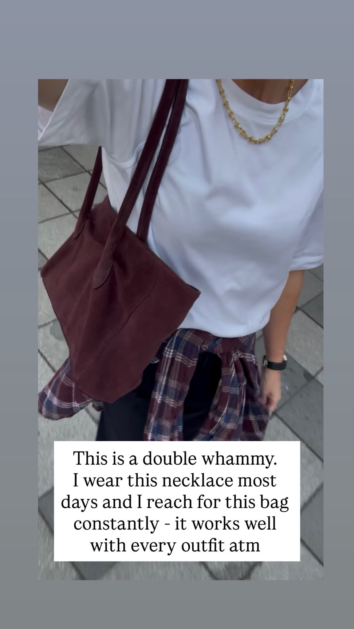 Two of my most worn accessories. This everyday necklace is a recent purchase I wear most days and this bag goes with everything atm x

#LTKwinter #LTKover50style #LTKuk