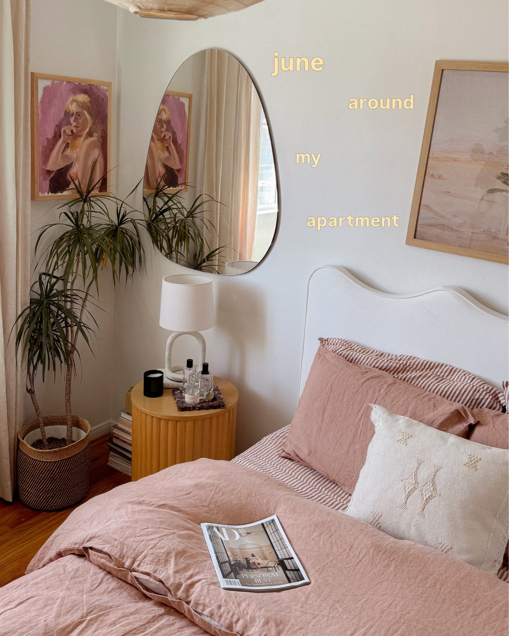 Some recent snaps at home 💌 Fresh peonies from @traderjoes, iced matcha season, and pink and green everything 🌸🍵

 
 
 
 
 
#romanticizeyourlife #colorfulhome  #apartmentdecor #comfortcreator #apartmenttherapy
