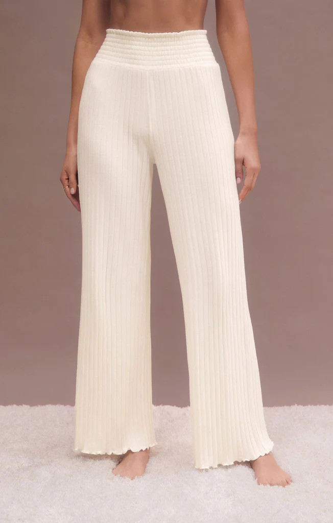 Dawn Smocked Rib Pant | Z Supply